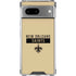 NFL New Orleans Saints Gold Performance Series Google Pixel 8 Clear Case